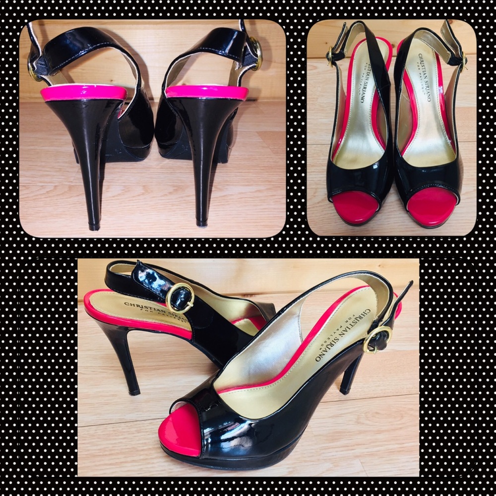 Christian Siriano Heel Strap Shoes 7 1/2